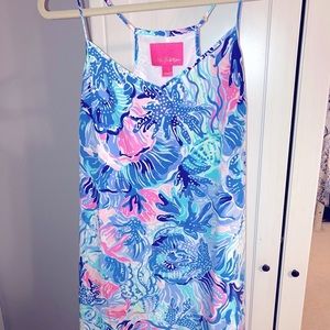 Lilly Pulitzer Dusk Strappy Silk Dress